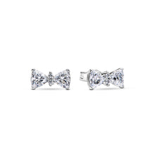 Load image into Gallery viewer, Sparkling Bow Stud Earrings
