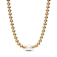 Load image into Gallery viewer, Treated Freshwater Cultured Pearl &amp; Beads Collier Necklace

