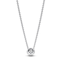 Load image into Gallery viewer, Sparkling Round Halo Pendant Collier Necklace
