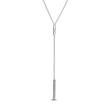 Load image into Gallery viewer, Pandora Timeless Pavé Prism Drop Necklace
