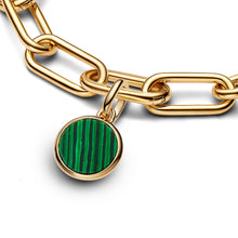 Load image into Gallery viewer, Green Engravable Mini Medallion Charm
