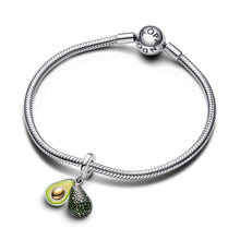 Load image into Gallery viewer, Avocado Double Dangle Charm
