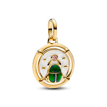 Load image into Gallery viewer, Scarab Beetle Medallion Charm
