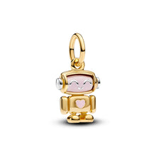 Load image into Gallery viewer, Spinnable Face Robot Dangle Charm
