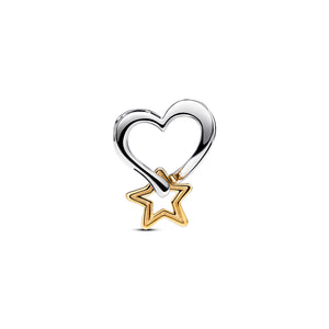 Lucky Star & Heart Charm