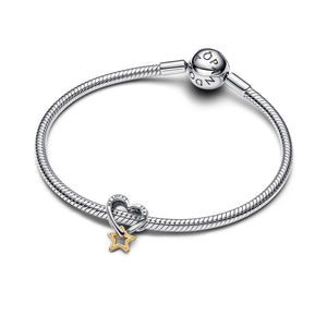 Lucky Star & Heart Charm