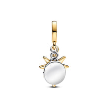 Load image into Gallery viewer, Engravable North Star Lab-grown Diamond Dangle Charm
