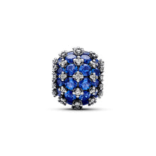 Load image into Gallery viewer, Sparkling Pavé Round Blue Charm
