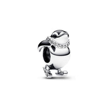 Load image into Gallery viewer, Skiing Penguin Charm
