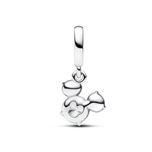 Load image into Gallery viewer, Disney Mickey Mouse Sparkling Head Silhouette Dangle Charm
