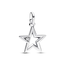 Load image into Gallery viewer, Pandora ME Sparkling Star Medallion Charm
