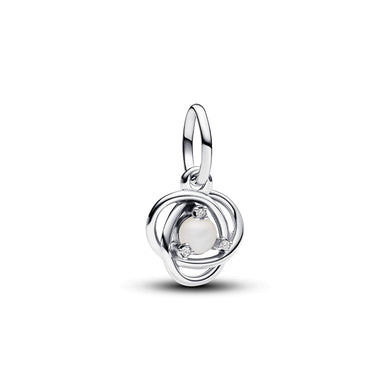 Charm for Pandora 925 Sterling Silver Modern Charm With Soft Blue Topaz  Gemstones - Etsy