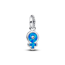 Load image into Gallery viewer, Powerful Women Opalescent Dangle Charm
