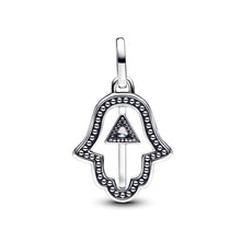 Load image into Gallery viewer, Hamsa Hand Medallion Charm
