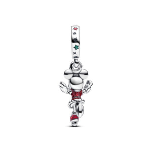 Minnie Mouse Ice Skating Dangle Charm