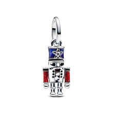 Load image into Gallery viewer, Moveable Nutcracker Dangle Charm
