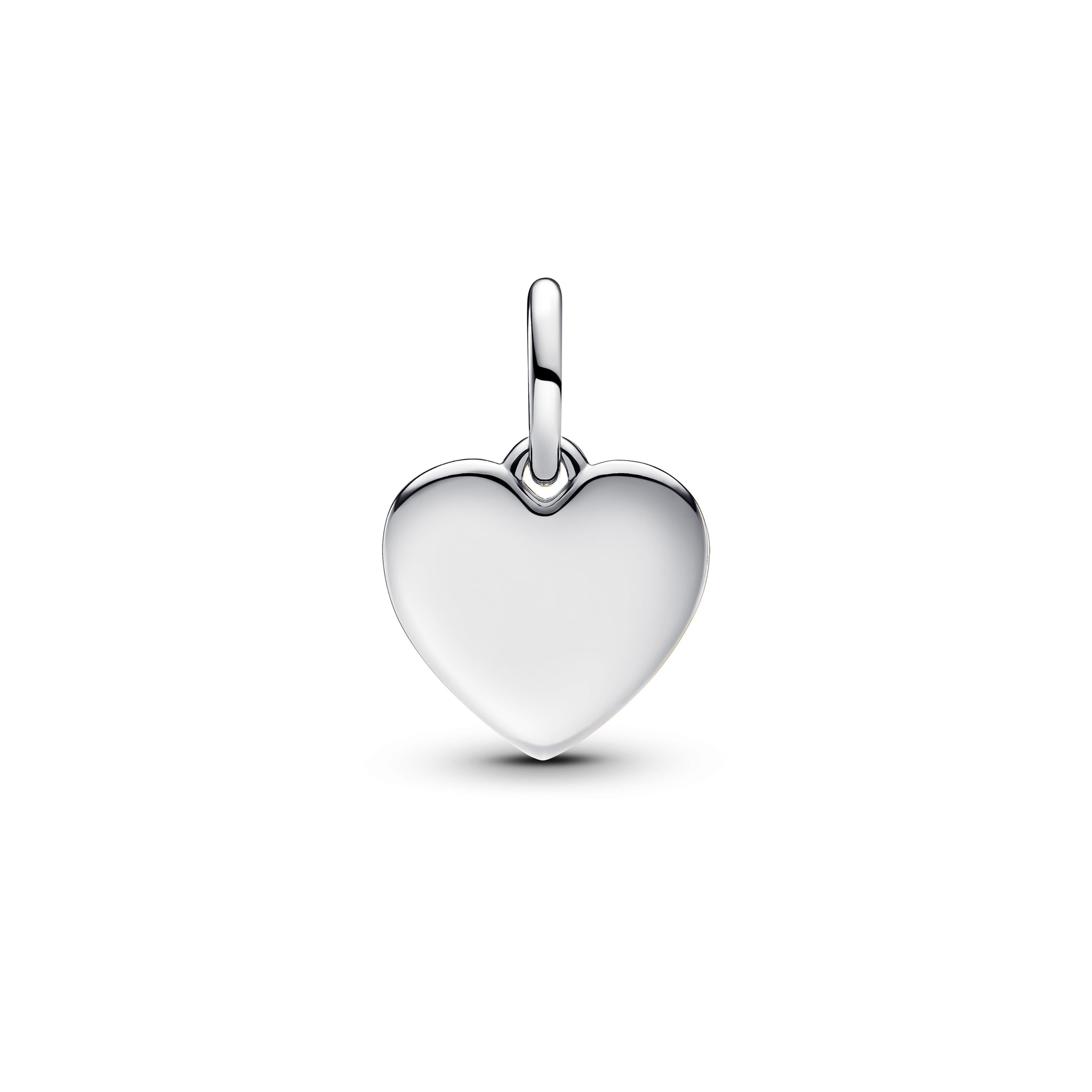 Engravable Love Heart Dangle Charm