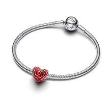 Load image into Gallery viewer, Rose Heart Charm
