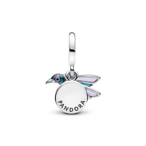 Hummingbird Double Dangle Charm