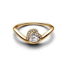 Load image into Gallery viewer, Wavy Heart Ring
