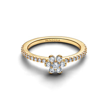 Load image into Gallery viewer, Sparkling Flower Ring
