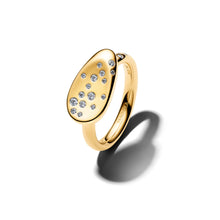 Load image into Gallery viewer, Small Stone-Set Oval Signet Ring
