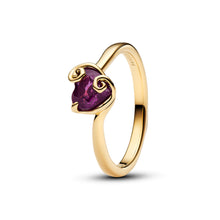 Load image into Gallery viewer, Disney The Nightmare Before Christmas Sally Purple Heart Ring
