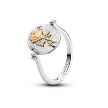 Load image into Gallery viewer, Rose Reversible Medallion Ring
