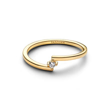 Load image into Gallery viewer, Split Solitaire Ring
