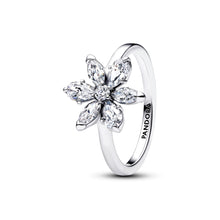 Load image into Gallery viewer, Herbarium Sparkling Flower Cocktail Ring

