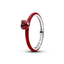 Load image into Gallery viewer, Red Chakra Heart Ring
