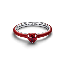 Load image into Gallery viewer, Red Chakra Heart Ring
