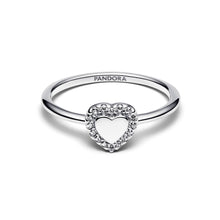 Load image into Gallery viewer, Engravable Heart Halo Ring
