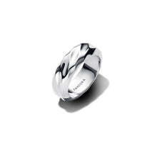 Load image into Gallery viewer, Rippled Wide Band Ring
