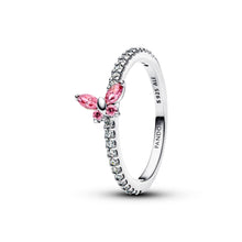 Load image into Gallery viewer, Sparkling Butterfly Ring
