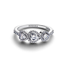 Load image into Gallery viewer, Halo Heart Trilogy Ring
