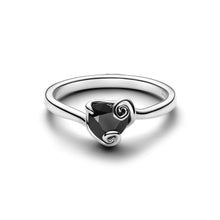 Load image into Gallery viewer, Disney The Nightmare Before Christmas Jack Black Heart Ring
