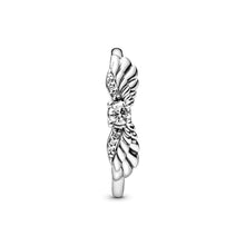 Load image into Gallery viewer, Sparkling Angel Wing Stackable Ring
