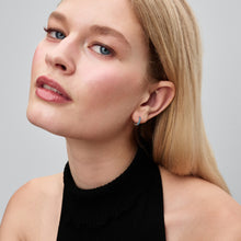 Load image into Gallery viewer, Light Blue Huggie Earrings

