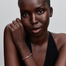Load image into Gallery viewer, Shimmering Pink Cord Bracelet
