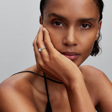 Load image into Gallery viewer, Elevated White Heart Ring
