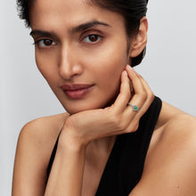 Load image into Gallery viewer, Elevated Mint Green Heart Ring
