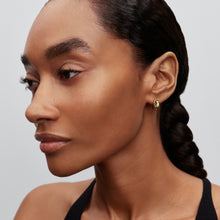 Load image into Gallery viewer, Organically Shaped Stone-Set Stud Earrings
