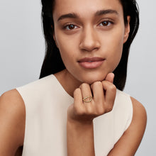 Load image into Gallery viewer, Organically Shaped Stone-Set Statement Ring
