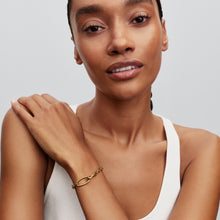 Load image into Gallery viewer, Openable Oval Link Chain Bracelet
