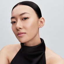 Load image into Gallery viewer, Round Pavé Halo Stud Earrings
