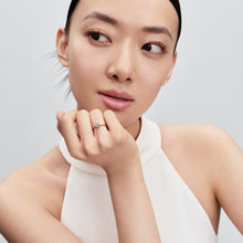Load image into Gallery viewer, Round Pave Halo Ring
