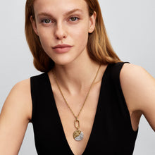 Load image into Gallery viewer, Sun &amp; Moon Oversized Medallion Charm
