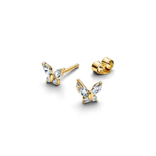Load image into Gallery viewer, Butterfly Stud Earrings
