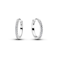 Load image into Gallery viewer, Sparkling Mini Hoop Earrings
